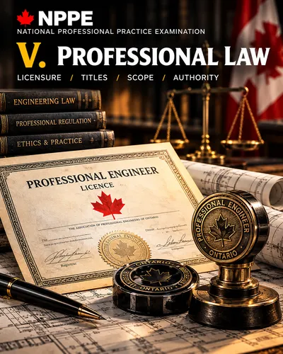 V. Professional Law