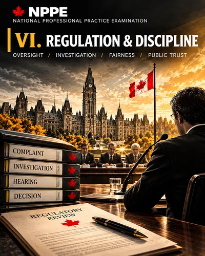 VI. Regulation and Discipline
